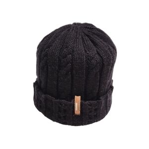Burton Cable Knit Beanie Ski Snowboard Winter Hat Black One Size